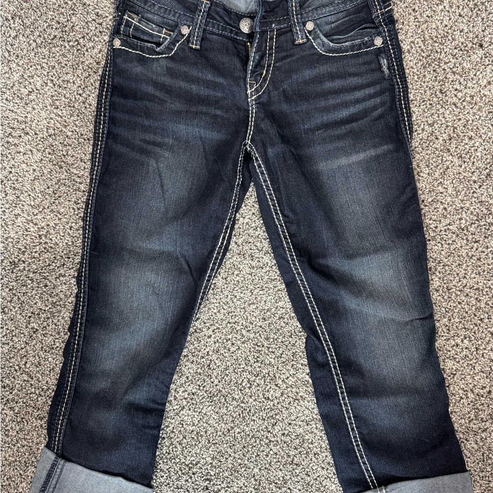 Silver Jeans Women's Indigo Boyfriend Jeans